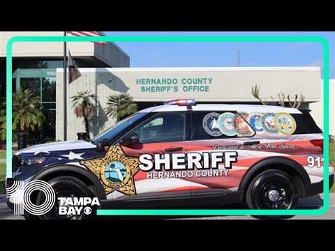 Hernando County Sheriff's Office discusses human trafficking investigation