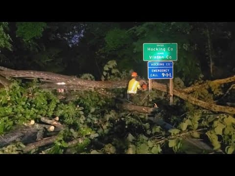 Crews working to clean up debris, restore power in areas hit by strong storms