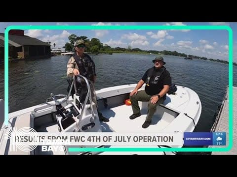 FWC gave out more than 100 citations this July 4th weekend