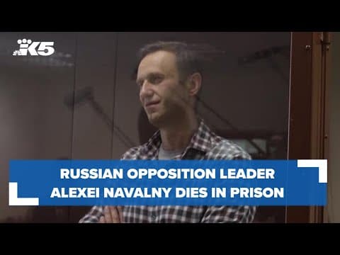 BREAKING: Alexei Navalny dies in Russian prison