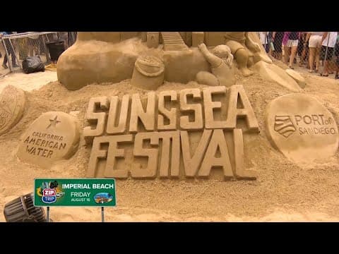 CBS 8 is live from Imperial Beach all morning on Friday, August 16