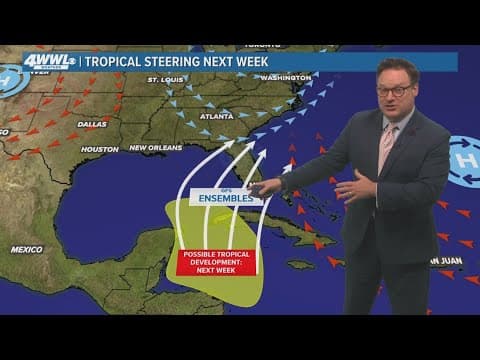 Wednesday Tropical Update: Watching the Tropics, possible development chance of development
