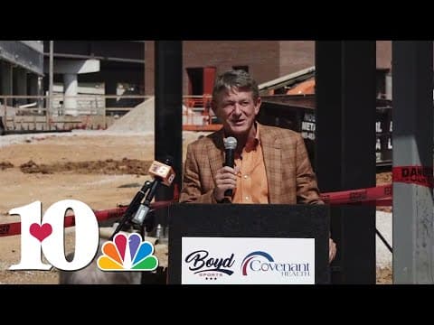 Knoxville officials celebrate new downtown stadium name, unveil new logo