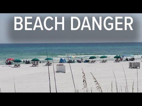 Beach danger: Rip currents on Gulf Coast as 11 have drowned recently