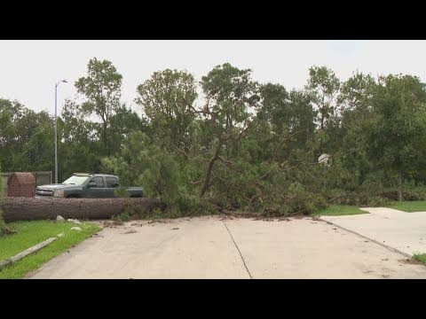 Northeast Houston neighbors help each other recover from Hurricane Beryl