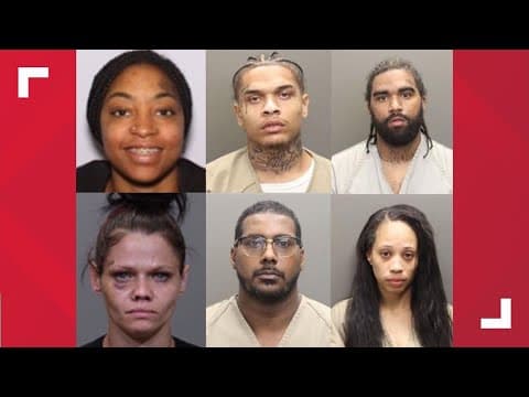 6 indicted on several charges, including human trafficking, in south Columbus