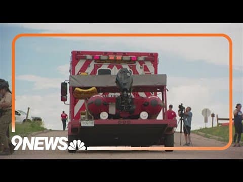 Paddleboarders blown into water on Denver metro lake