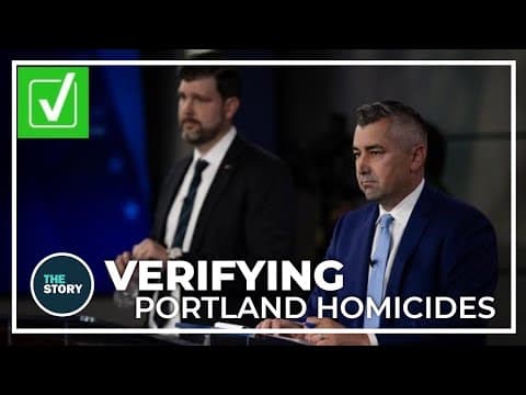Fact-checking Nathan Vasquez's claim about Portland homicide rates