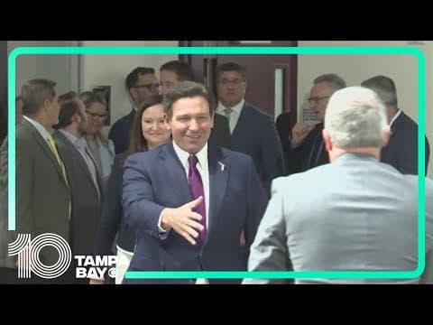 Gov. DeSantis talks Senate pick, pushes for quick action on condo reforms