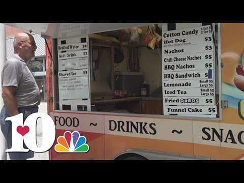 10About Town: Festival on the Fourth food vendors set up shop