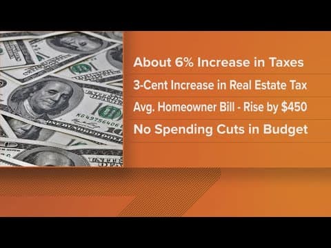 Fairfax County budget includes tax increase