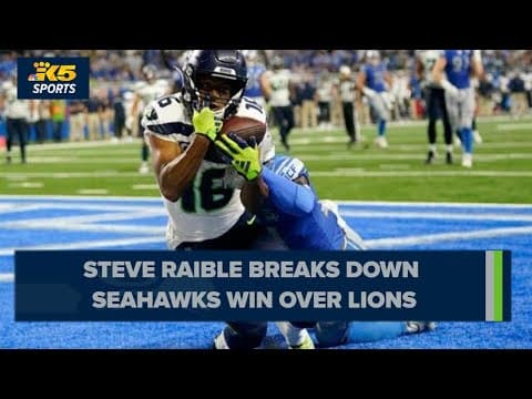 Steve Raible breaks down 'gritty' Seahawks win over the Lions