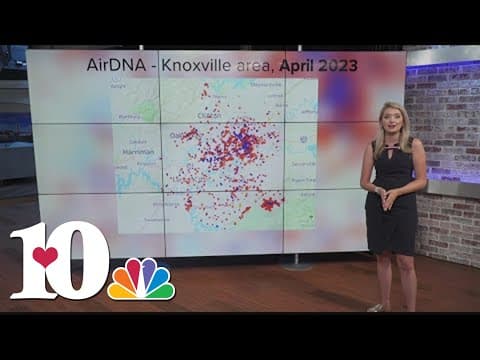 Data shows more than 17,000 short-term rentals in Gatlinburg and Pigeon Forge; 2,000 in Knoxville