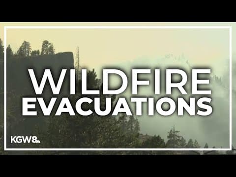 Wildfire near Mosier grows as evacuations stay in place