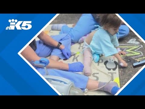 Toddler remains in hospital after foot cut off at Washington daycare