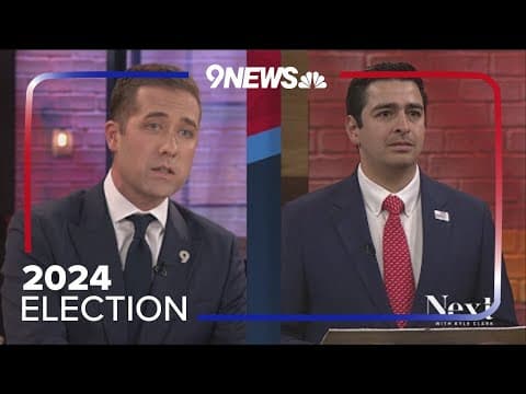 Colorado CD8 Debate: Evans on Trump's endorsements