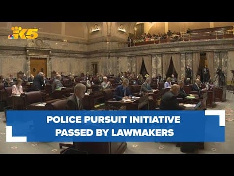 Initiative to roll back Washington state's controversial police pursuit law passed