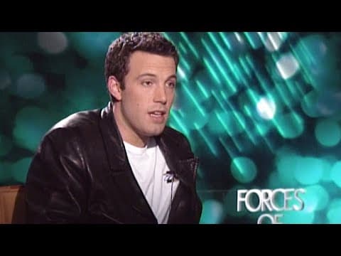Ben Affleck on finding the discipline of writing while also acting (1999)