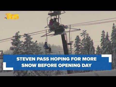 Steven Pass hoping for more snow before opening for the season