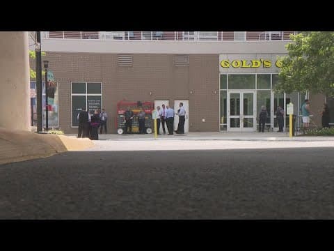 'He literally shot him up and down' | Manhunt underway after man killed inside Reston Gold's Gym