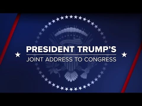 WATCH: President Trump delivers speech to Congress