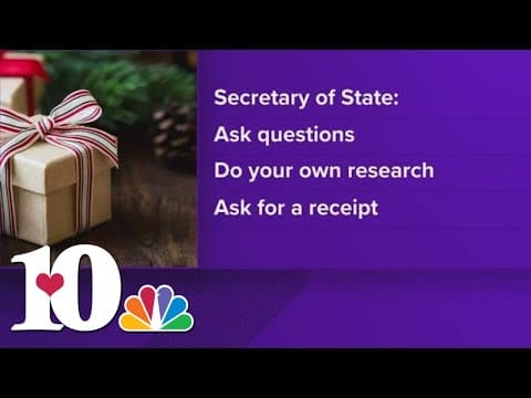 TN Secretary of State warns about donation scams as holidays approach