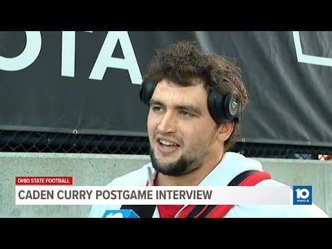 Caden Curry postgame interview | Ohio State vs. Washington