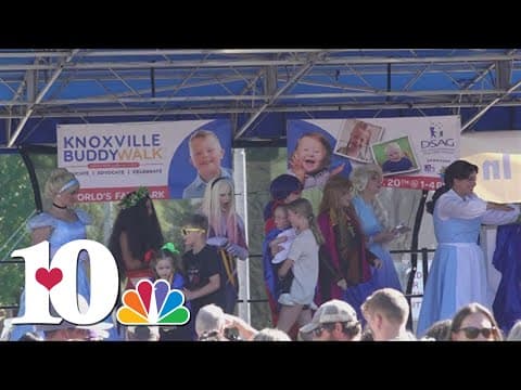 Knoxville hosts 'Buddy Walk' for Down Syndrome awareness