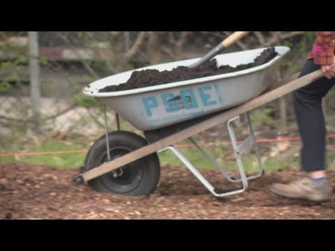 Colts player helps launch farm at Purdue Polytechnic High School