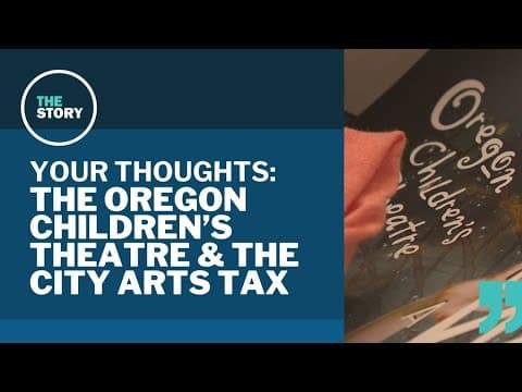 Portland theatre groups are struggling. Where is the arts tax? | Your Thoughts