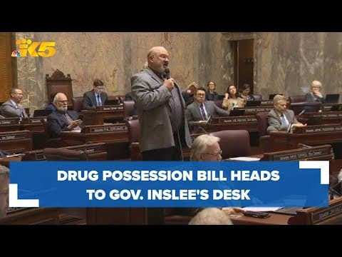 Drug possession bill passed by Washington state Legislature