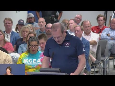 Board meeting sparks debate over West High football coach, staff cuts and student policies