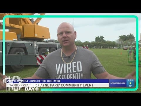 Nik Wallenda to walk high wire at 'Good Friday in Payne Park'