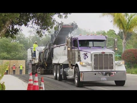 Rancho Bernardo getting new roads 15 years after Witch Creek fire damaged them