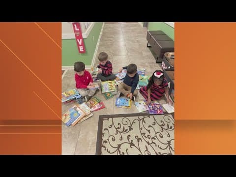 Tiny scholars hold book drive for DMV organizations