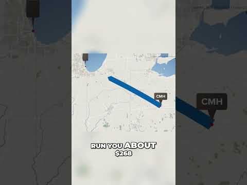 Airfare trends show cheapest US travel options out of John Glenn International #shorts