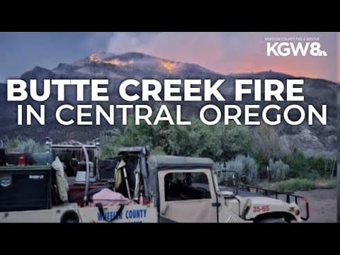 Wildfire burning in unincorporated Wasco County grows