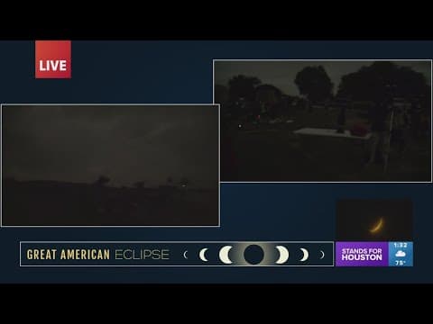KHOU 11 meteorologists share their reactions to solar eclipse