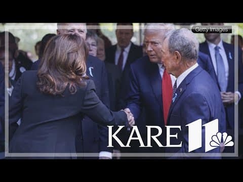 Kamala Harris, Donald Trump pause campaigns to attend 9/11 tributes