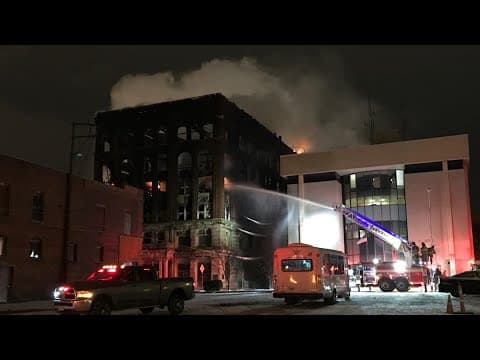 Officials: Zanesville Masonic Temple fire caused by microwaved towel thrown into trash can