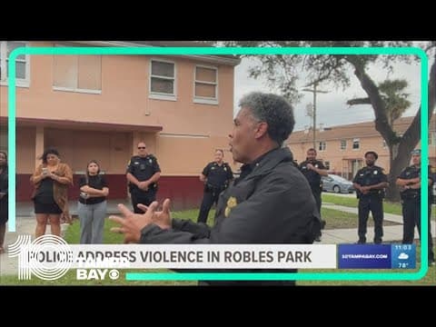 Tampa police aim to build connections with community through 'Front Porch Roll Call' sessions