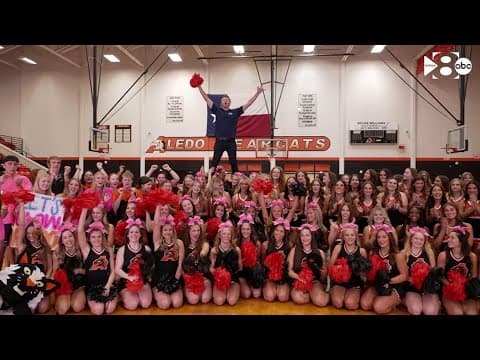 Friday Night Football | Aledo Cheer and Dance teams are getting ready to go!