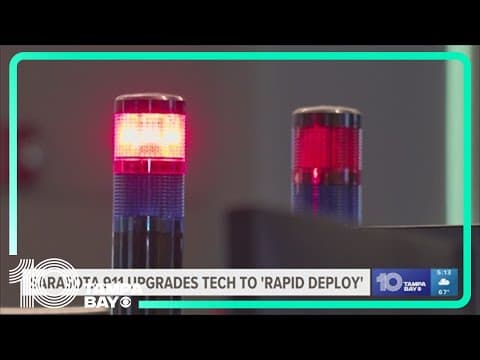 Sarasota 911 adds new technology to locate vehicles