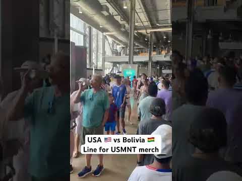 Copa America 2024: Fans line up at AT&T Stadium for USMNT merch ahead of USA vs. Bolivia