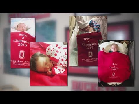 Babies born at Wexner Medical Center after 2014 championship root for another title 10 years later