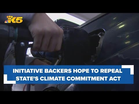 Initiative backers hope to repeal state's Climate Commitment Act