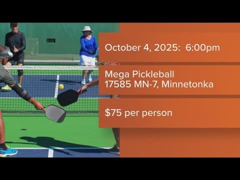 Smashing Stigma Pickleball Classic coming Oct. 4