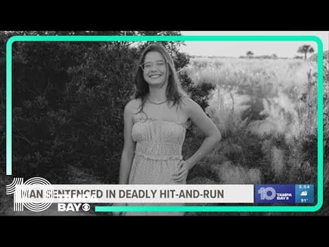 Hit-and-run driver receives prison sentence after death of 13-year-old Sarasota girl