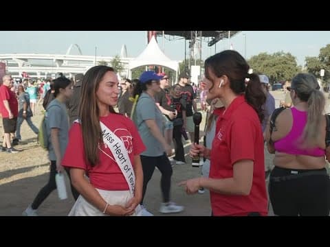 American Heart Association Heart Walk beginning in Dallas