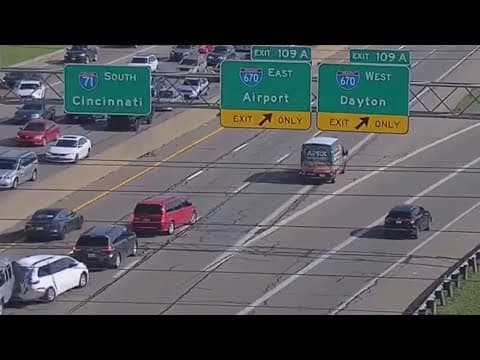 Police locate and charge driver who stopped on I-71 in May, causing multi-vehicle crash